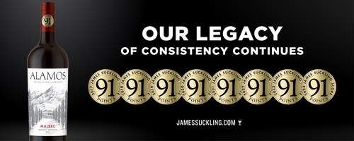 Alamos. The world's most awarded Malbec. Alamos. The world's most awarded Malbec.