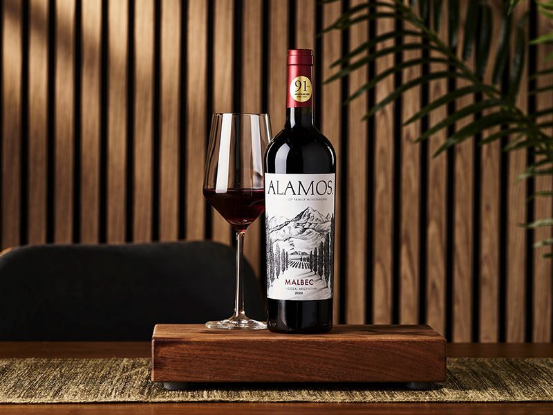 Alamos. The world's most awarded Malbec.