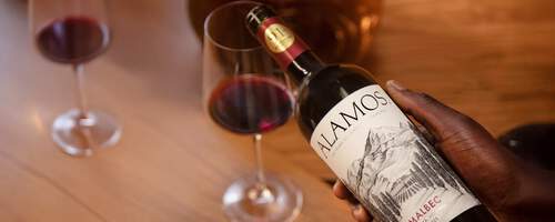 Alamos Malbec. Alamos Malbec.